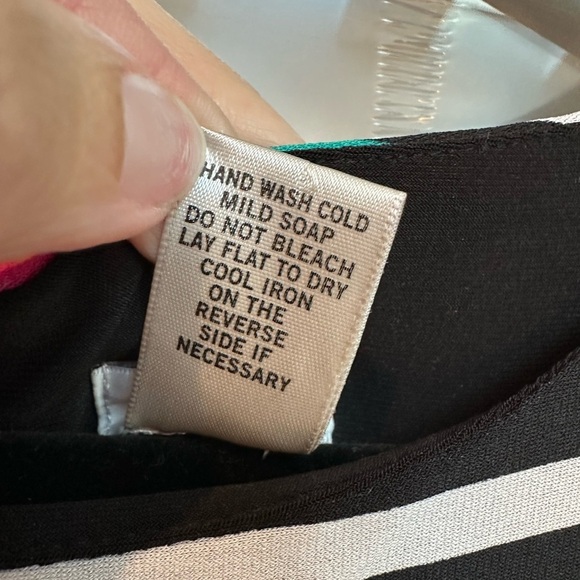 Vintage Y2K Cache Bright Retro Cocktail Party Midi Dress Size 6 Small S - Picture 10 of 11